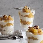 Apfelkompott mit Zimtcreme